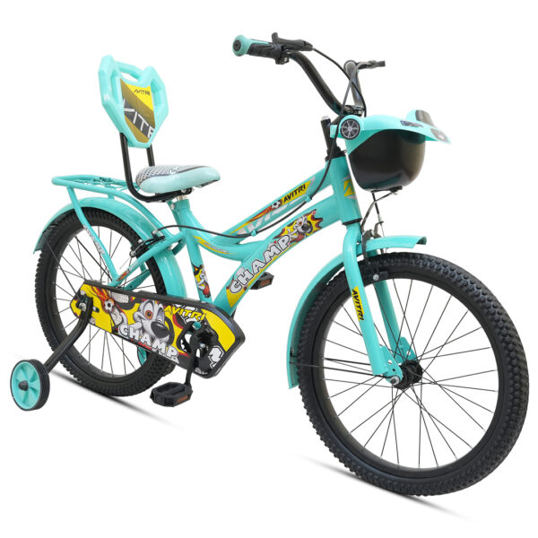 Champ-20 Single Speed V Brake  Kids-Recreation Cycle-Green