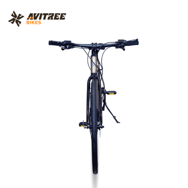 EV99-700C Single Speed Rigid Fork V Brakes Non IBC Grey 700 Adult-Hybrid Cycle - Image 4